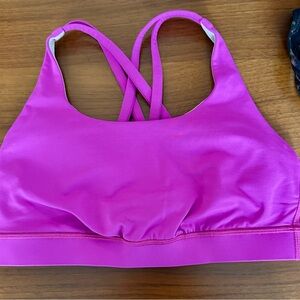 Vibrant Pink Sports Bra